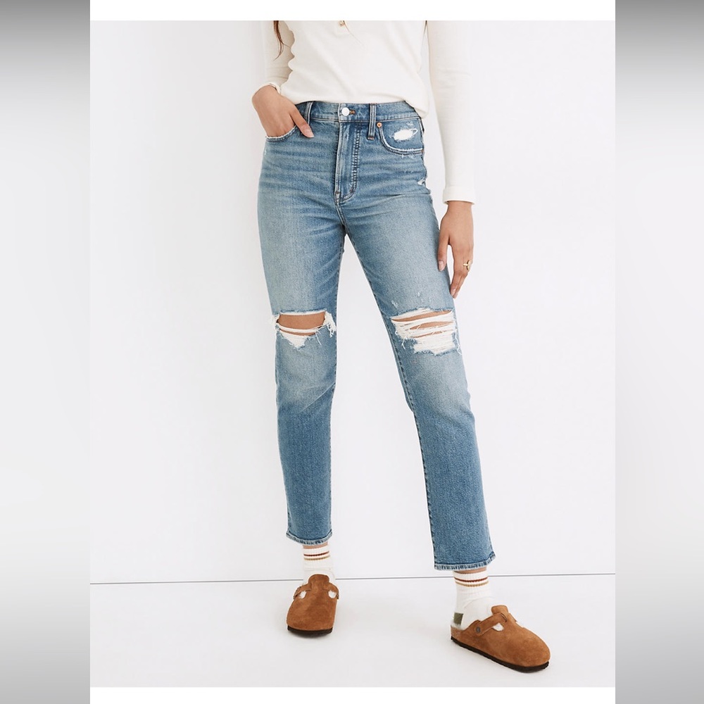 NWT Madewell The Perfect Vintage Jean in Denman Wash. Sz 27